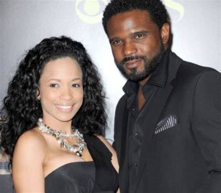 Karrine Steffani with her Ex-husband, Darius McCray