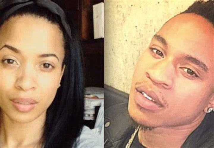 Karrine Steffans and her son Niam Wilson