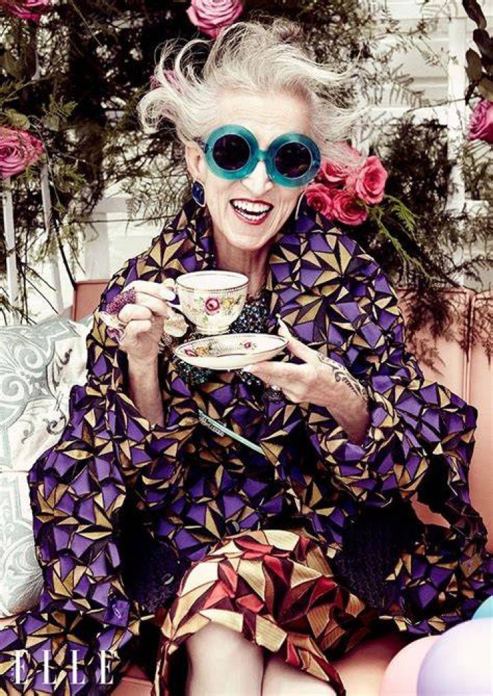 woman with eccentric style